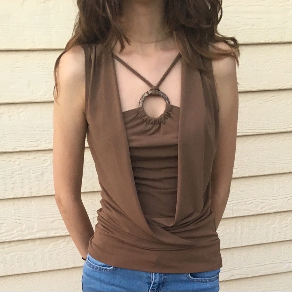 I.N. San Francisco brown top