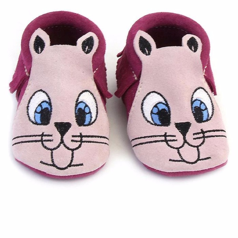 First Steps Animinia Moccasins Bunny