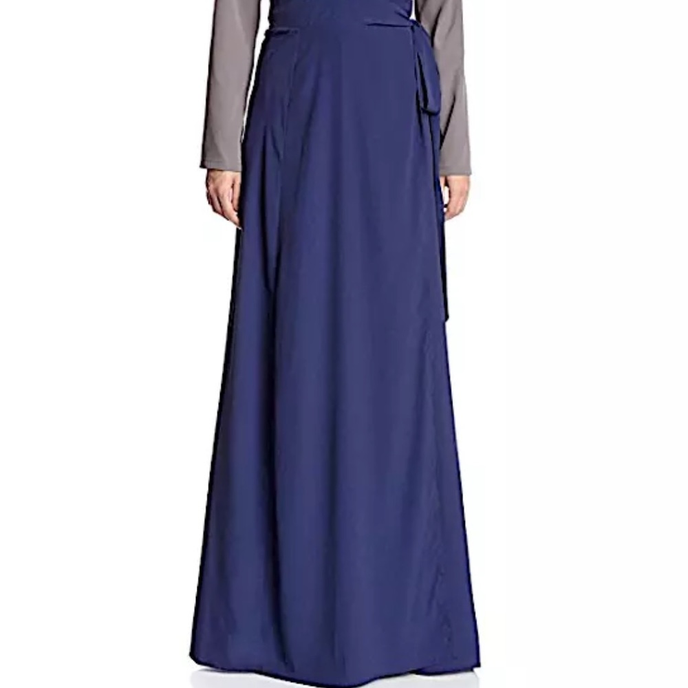 CANDELA Maxi Dress Intricate Long Draped Wrap Gown - Picture 2 of 6