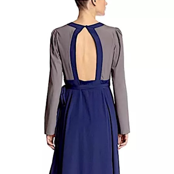 CANDELA Maxi Dress Intricate Long Draped Wrap Gown - Picture 3 of 6