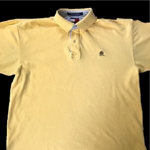 YELLOW TOMMY HILFIGER POLO