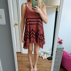 Free People Voile and Lace Rose with Polka dots