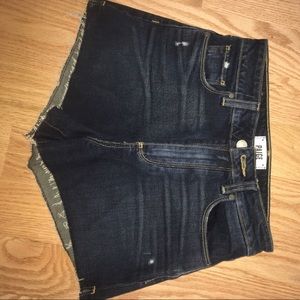 Paige high wasted jean shorts