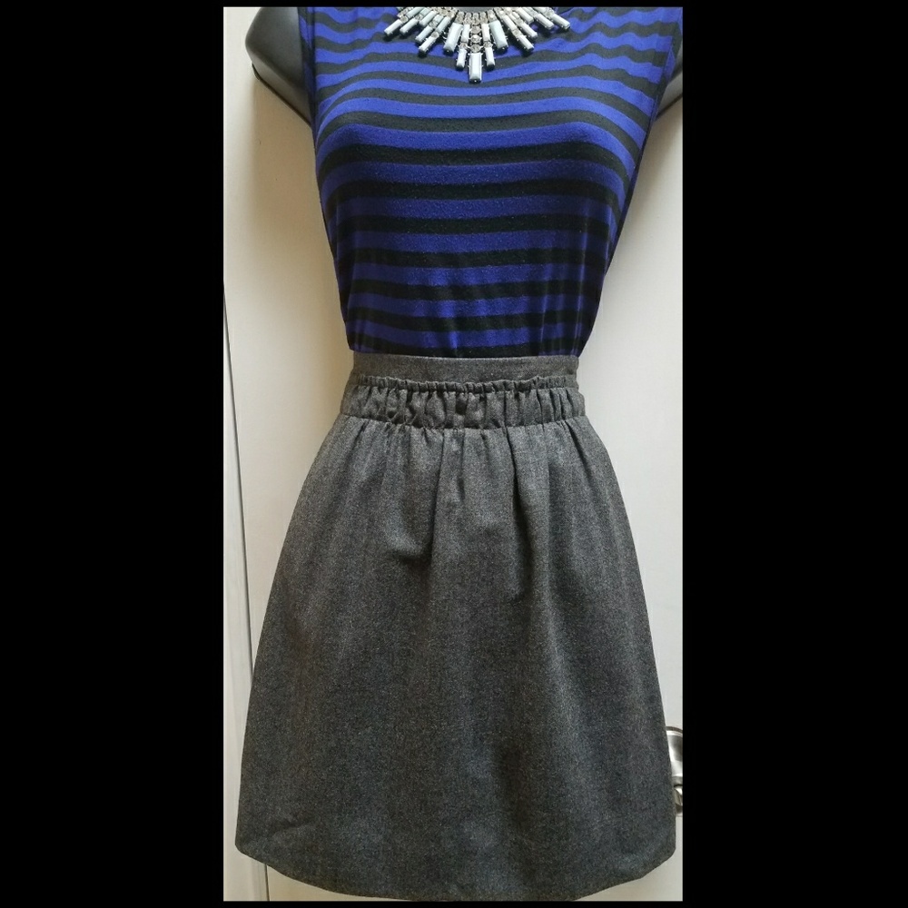 J. Crew pleated skirt