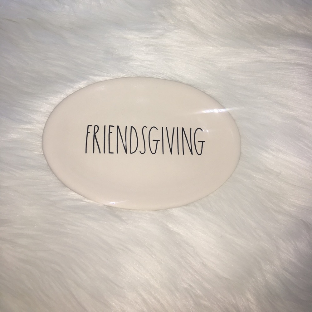 Rae Dunn FRIENDSGIVING Oval