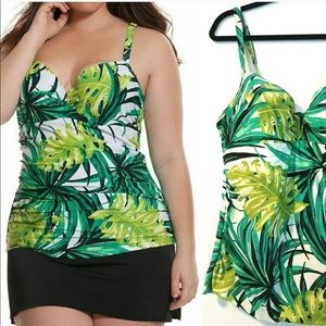 Cacique 38D tankini top