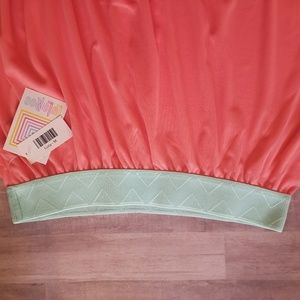 Lularoe Lucy Mint Coral