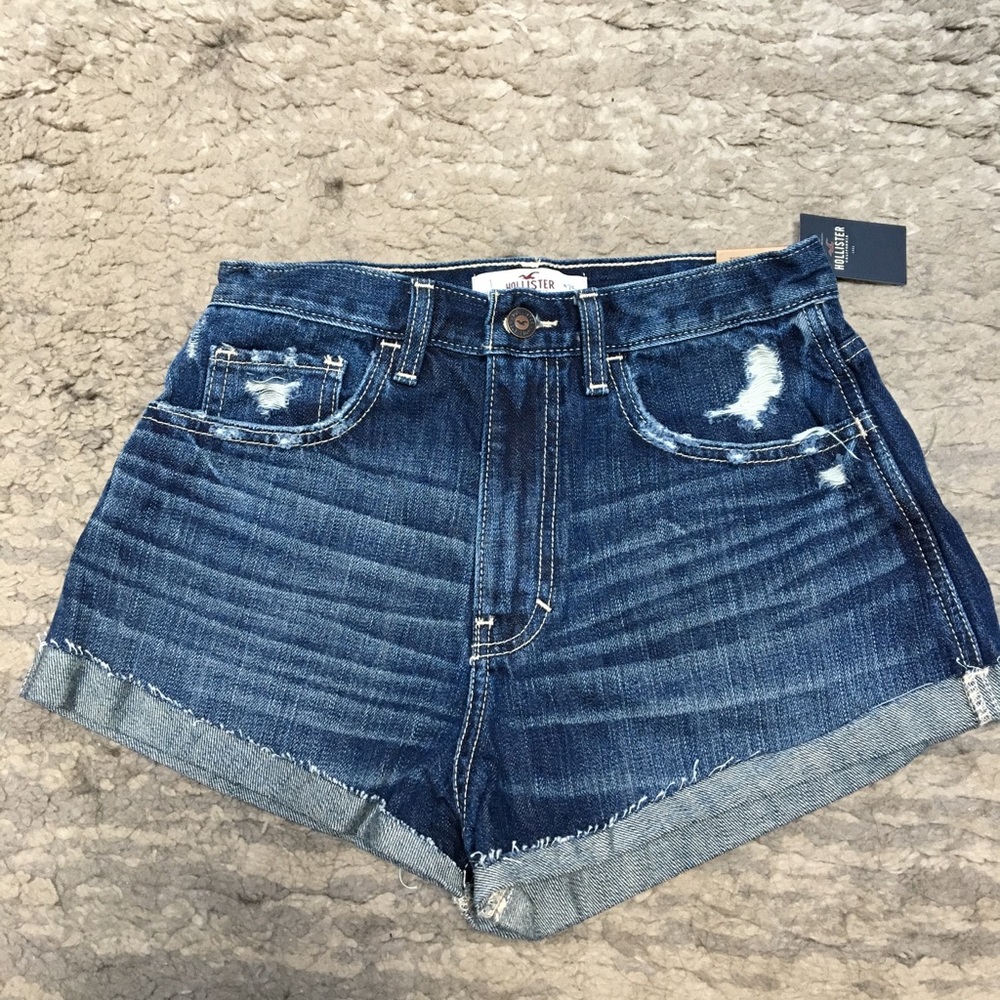 Hollister denim shorts