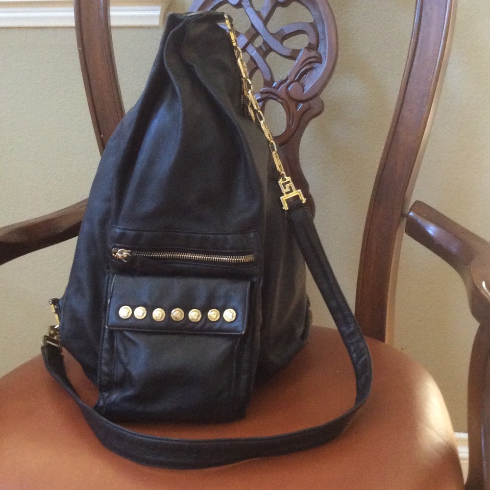 GIANNI VERSACE COUTURE Vintage Pyramid Handbag