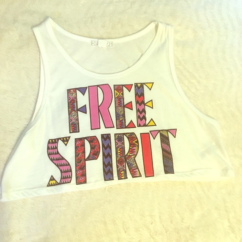 Forever21 crop top Small - Picture 2 of 6