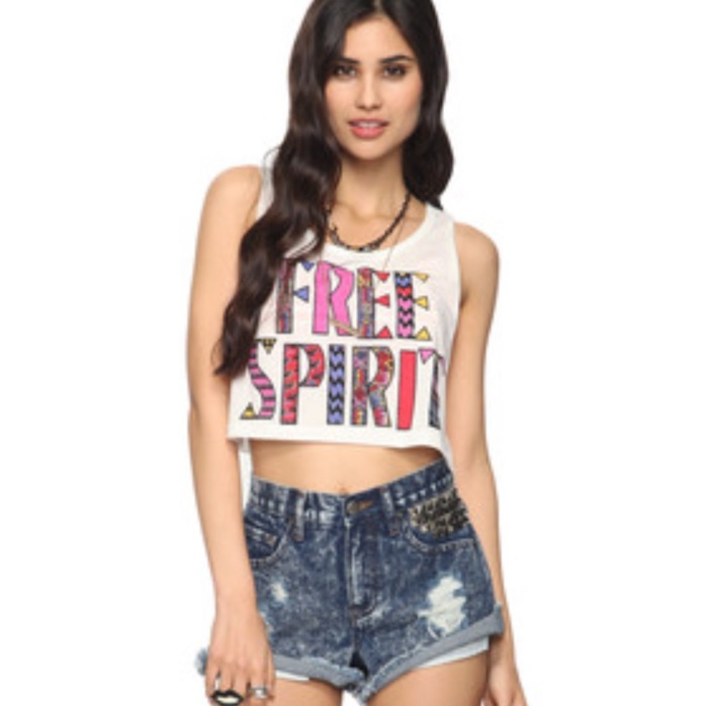 Forever21 crop top Small