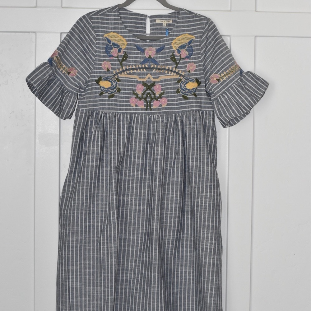 Boutique Embroidered Dress