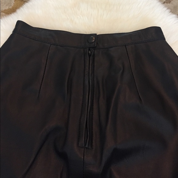 Leather + Fringe vintage western leather skirt🔥🌵 - Picture 6 of 8