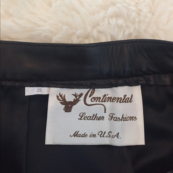 Leather + Fringe vintage western leather skirt🔥🌵 - Picture 5 of 8