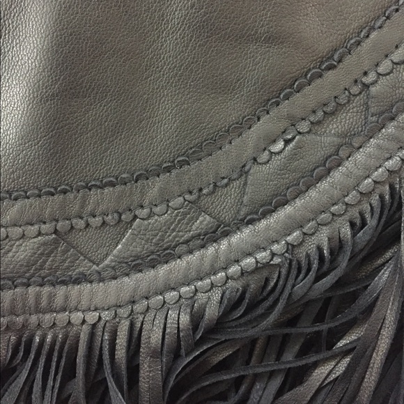 Leather + Fringe vintage western leather skirt🔥🌵 - Picture 8 of 8
