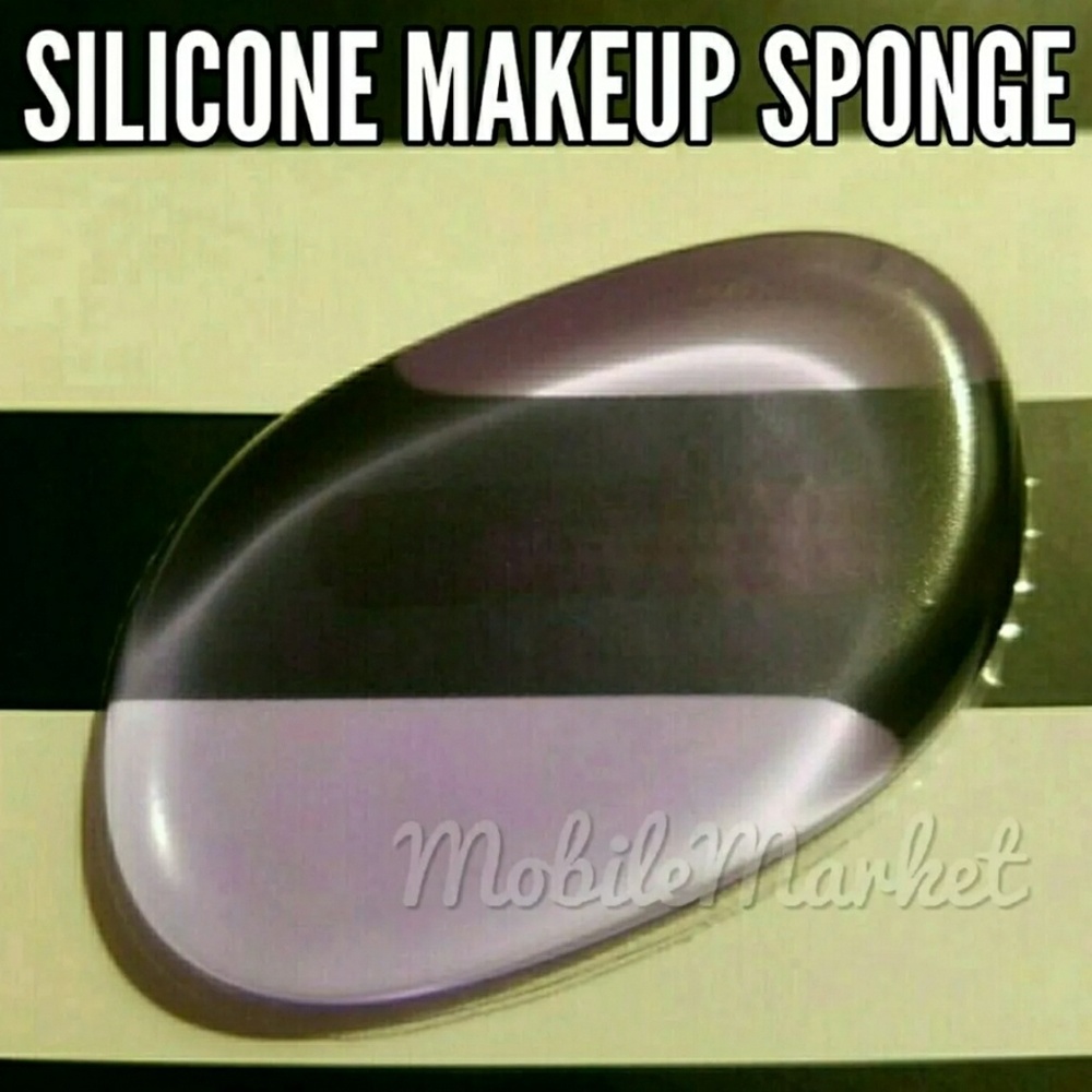 Purple lavender silicone makeup silisponge blender