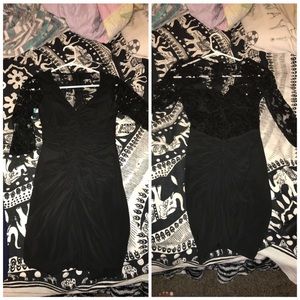 Black party dress