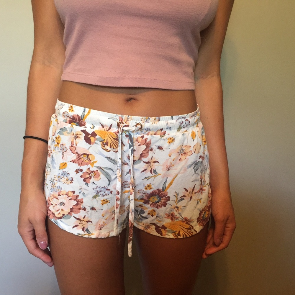 Kendall and Kylie floral shorts