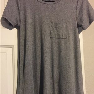 LuLaRoe gray grey heathered Carly