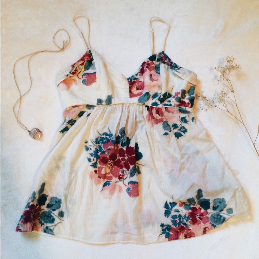 💐🍡 Floral babydoll tank top 🍡💐