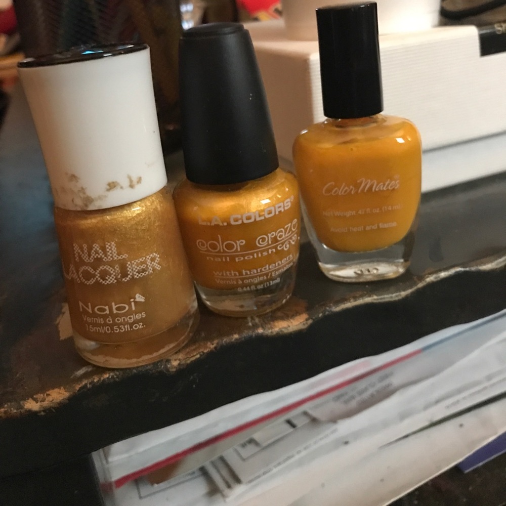 Gold Bundle Nail Polish