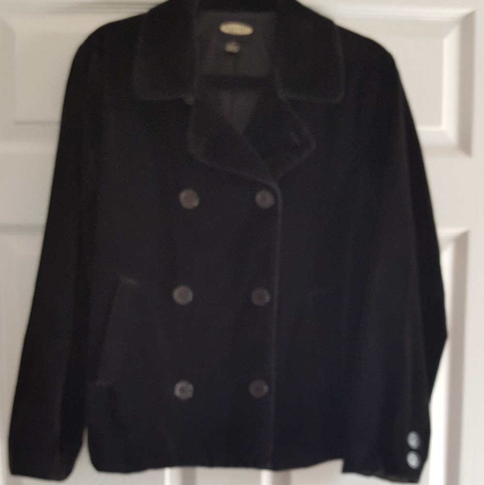 Old Navy Velvet Pea Jacket