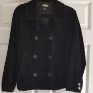 Old Navy Velvet Pea Jacket