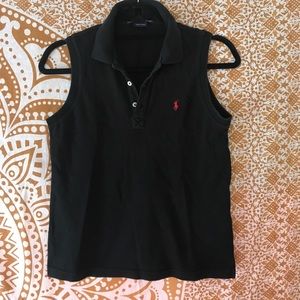 Ralph Lauren collared tank
