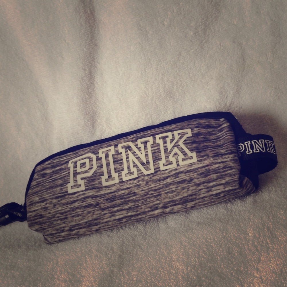 Grey pink vs pencil case