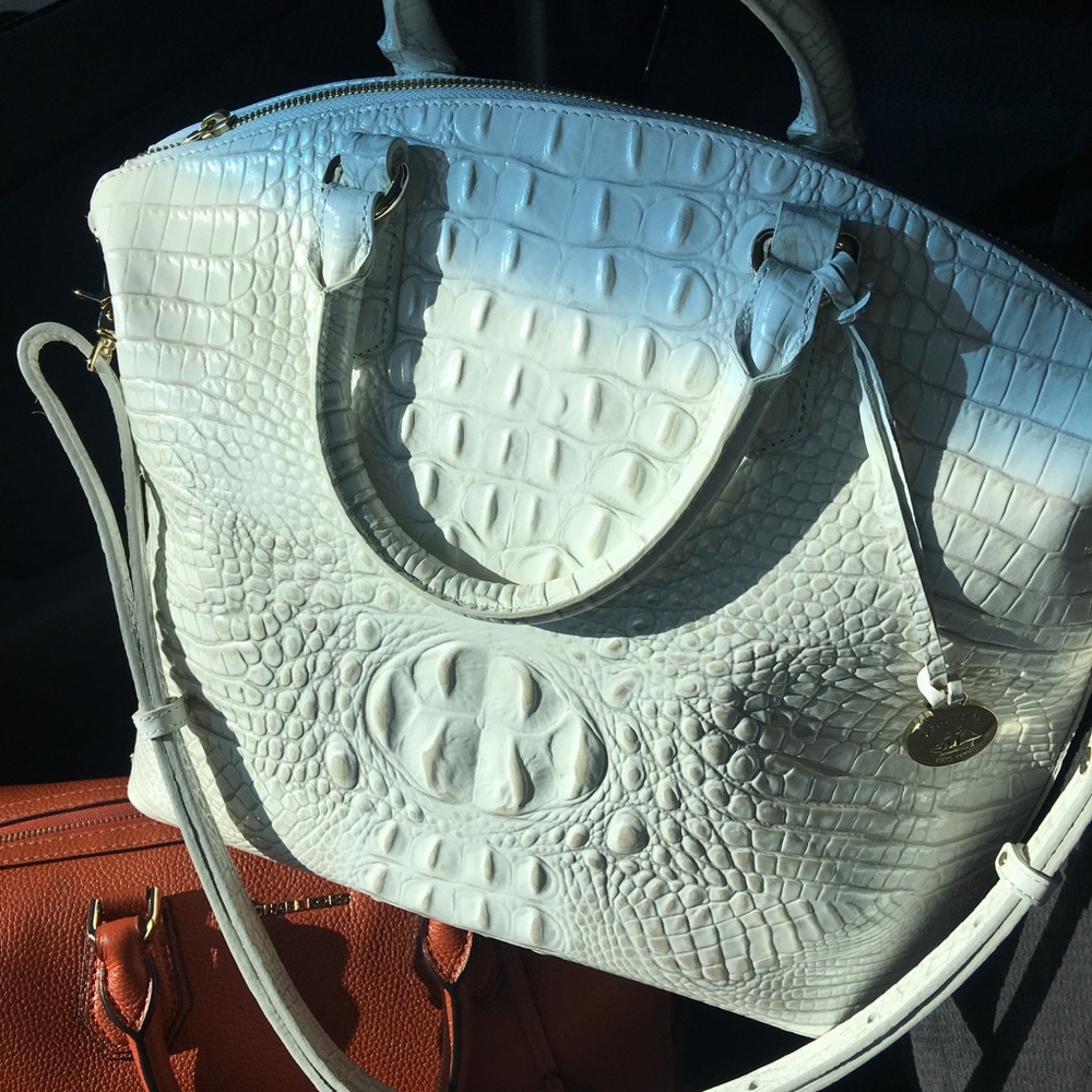 Brahmín Large Duxbury Satchel -Pearl Melbourne