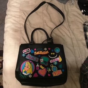 Alice In wonderland theme shoulder bag