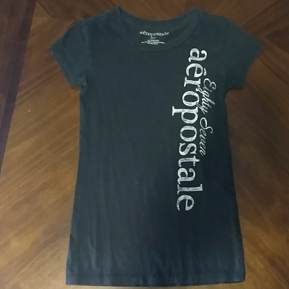 Cute black AERO tee