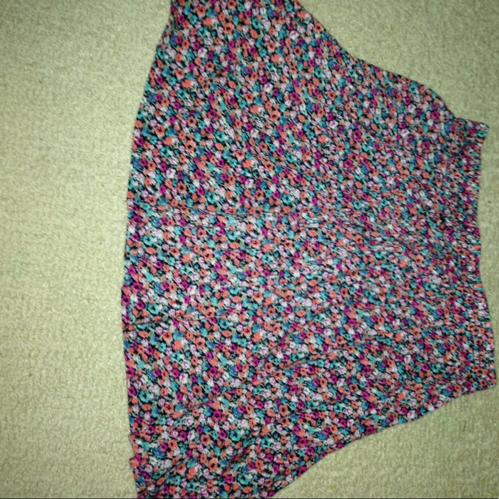 Floral Skater Skirt