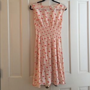 Kate spade Blair flamingo dress