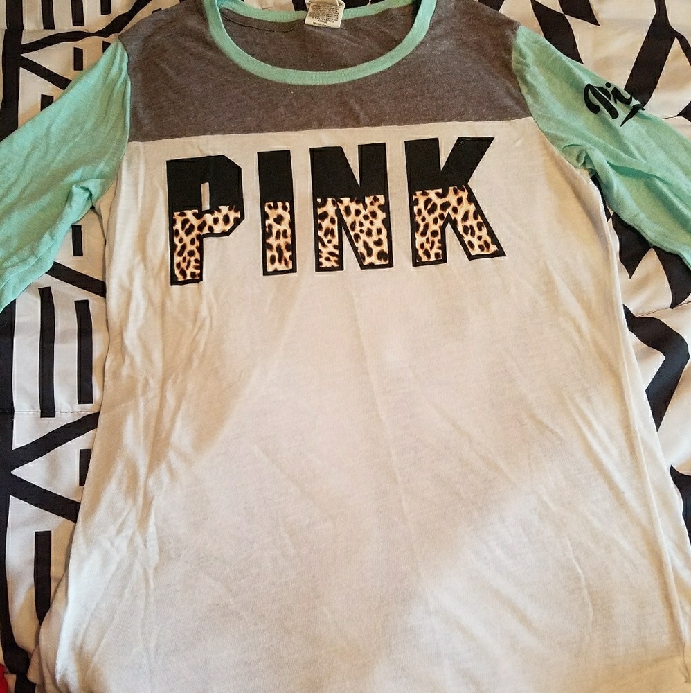 Vs pink cheetah shirt