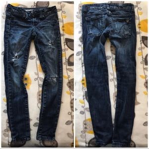 Joe's jeans skinny distressed