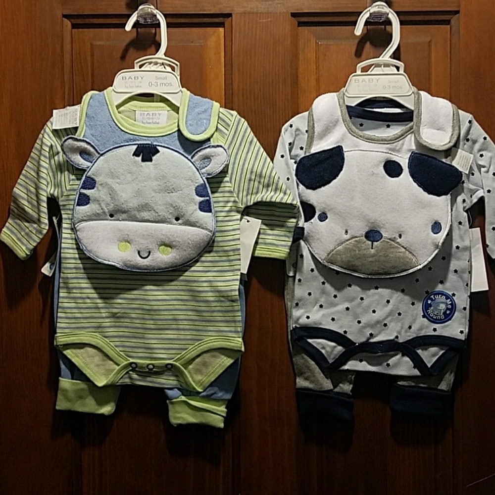 BNWT baby boy onesie set
