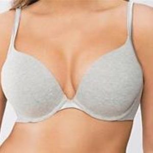 NWT Cacique Plunge Cotton Bra