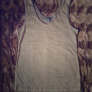 Banana Republic Army Green w Gold detail Tank