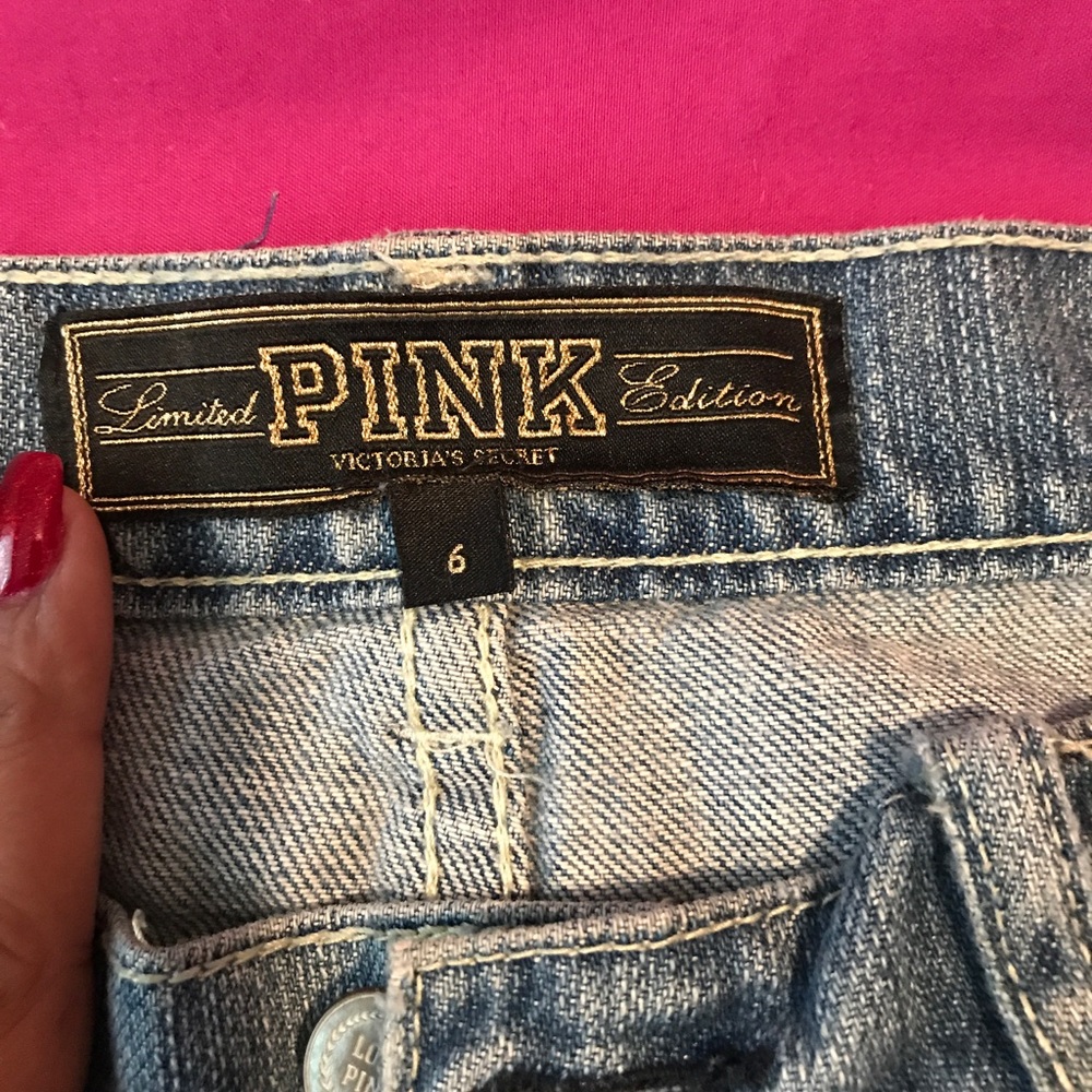 Victoria Secret Limited Edition Pink Jeans