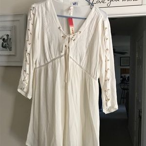 White cover up