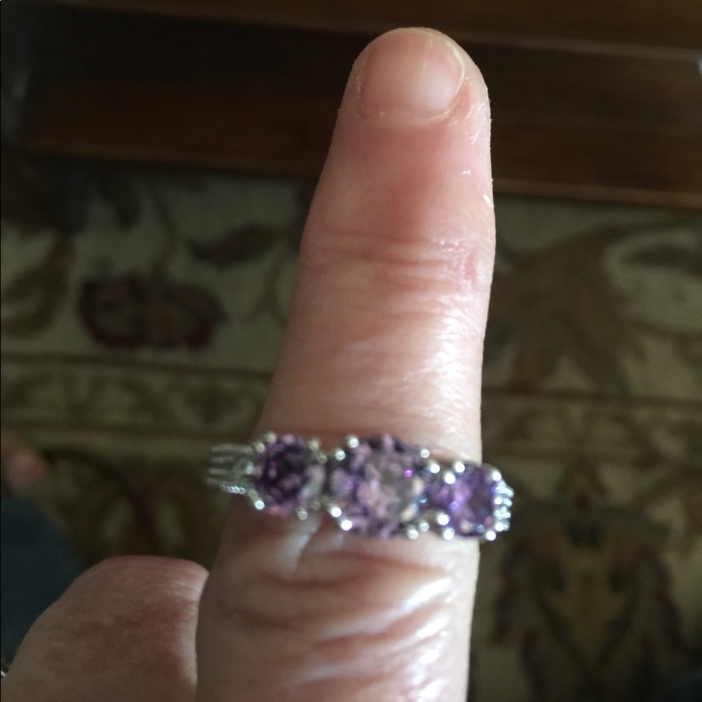 REDUCED-SS 925 Iolite Ring