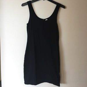 Basic Black Bodycon Tank Dress