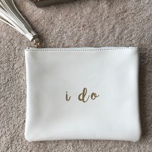 I do leather clutch