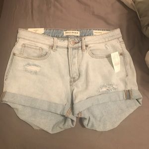 High waisted Jean shorts