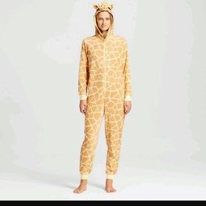 Giraffe adult onsie from target