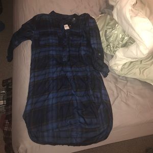 Flannel dress