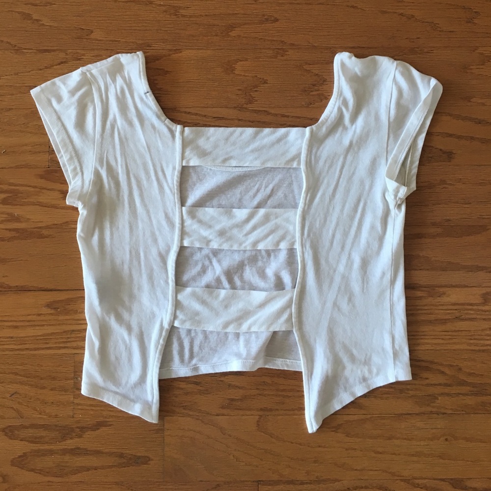 Basic White Crop Top
