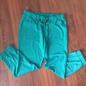 New York & Company Teal Jogging Pants