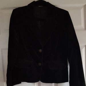 Black Velvet Blazer